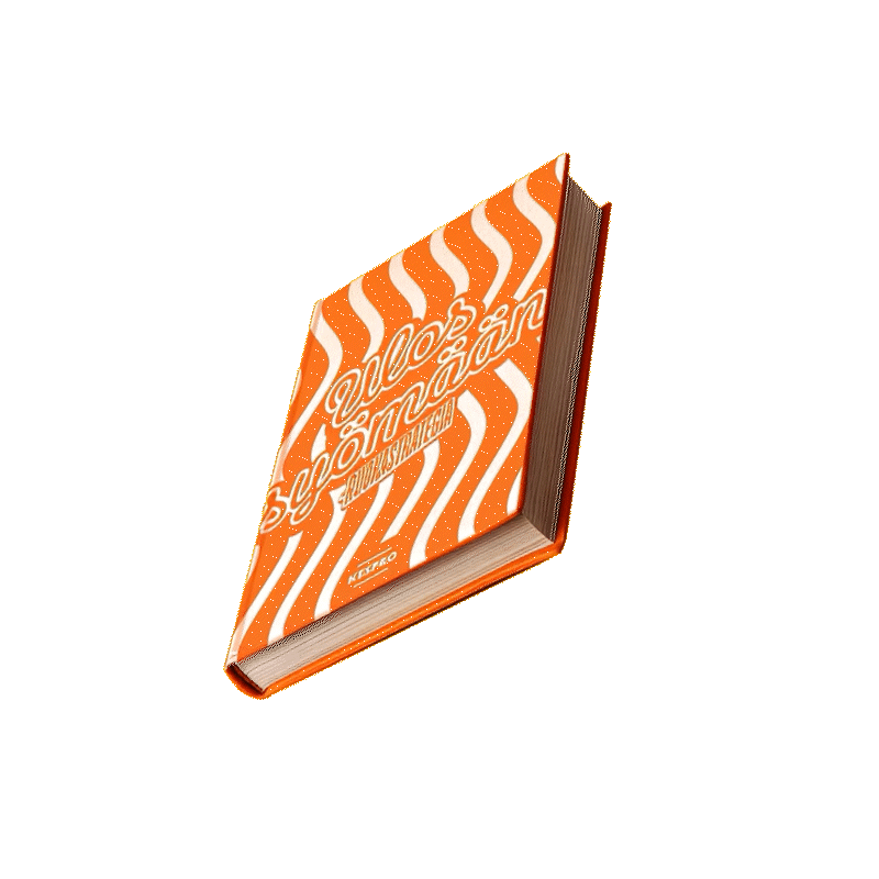 Ulos syömään -ruokastrategia kirjan kansi